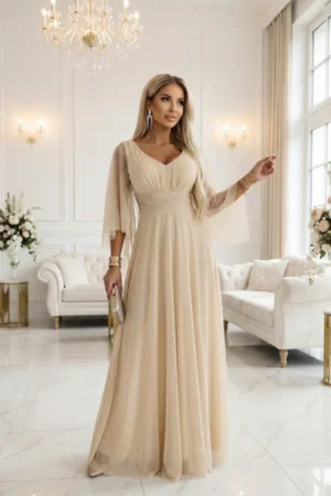 Maksikleit - šampanjabeež ja õrn läige